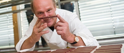 Herr Josef Zotter a dat peste cap toate prejudecățile fabricanților de ciocolată din lume            FOTO: Zotter