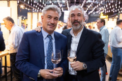 Frații Liviu și Mihai Popescu, doi dintre cei trei fondatori ai festivalului de vin