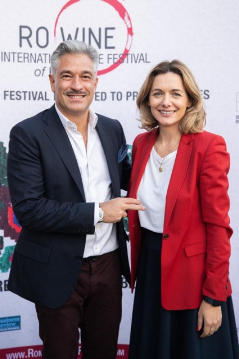 Marinela Ardelean și Liviu Popescu, organizatorii RO-Wine