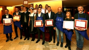 The winners of the WineHunter Platinum Award, announced at the 27th Edition of the Merano WineFestival